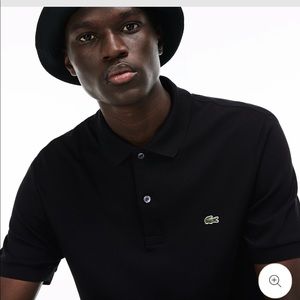 Lacoste Men’s Black Regular Fit Polo